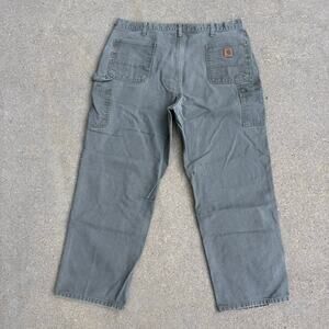 Carhartt 42x32 Duck Canvas Dungaree Fit B11-MOS Carpenter Work Pants 100% Cotton